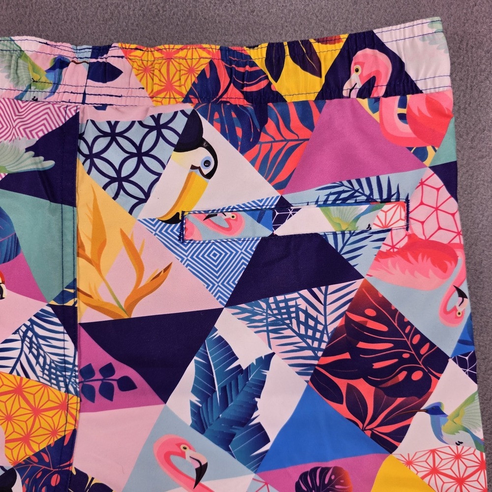 New Surf Society Swim Trunks Men's Large Geometric Summer Art Beach Cruise Pool - Picture 7 of 12